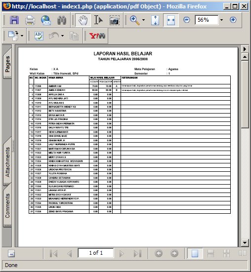 Sistem Informasi Akademik Sekolah